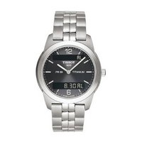 Tissot 天梭 T-Classic 男款 双夜显钛合金石英腕表 T34748762