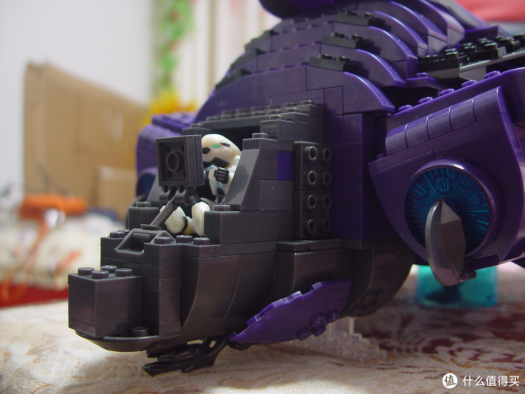 Megabloks HALO 光环系列 Covenant Phantom 星盟幻影运兵船