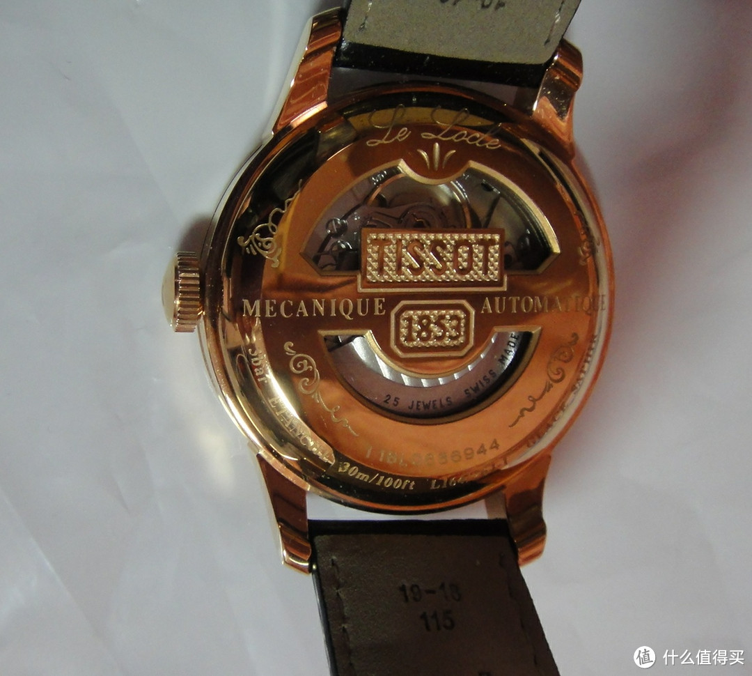 新入TISSOT T41.5.423.53玫瑰金力洛克