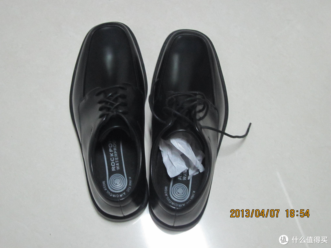 Rockport 乐步 Evander Oxford 男款正装系带牛津鞋