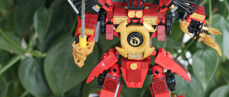 这货到底有多大lego乐高幻影忍者系列萨姆拉机械9448