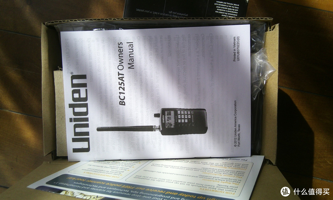 无线电爱好者小众“玩具”晒单：Uniden（友利电）Scanner BC125AT