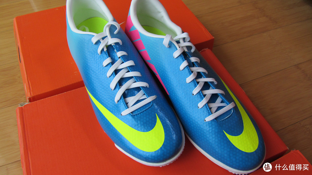 NIKE耐克 2013新款MERCURIAL VICTORY IV TF男子足球鞋