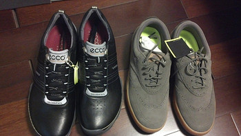 ecco nike 高尔夫鞋