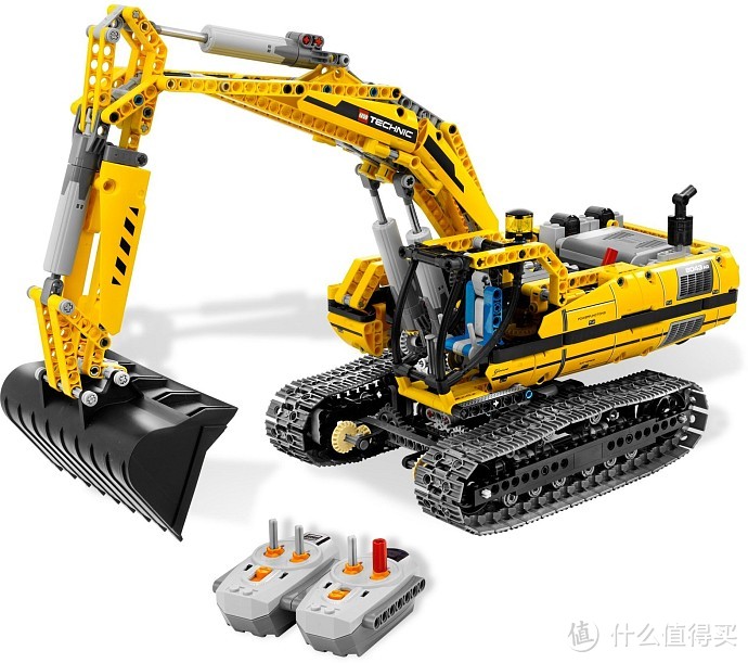 LEGO 乐高 旗舰 8043 电动挖掘机加装照明系统