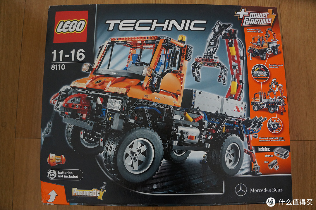 德淘第一单：橙色巨兽LEGO8110