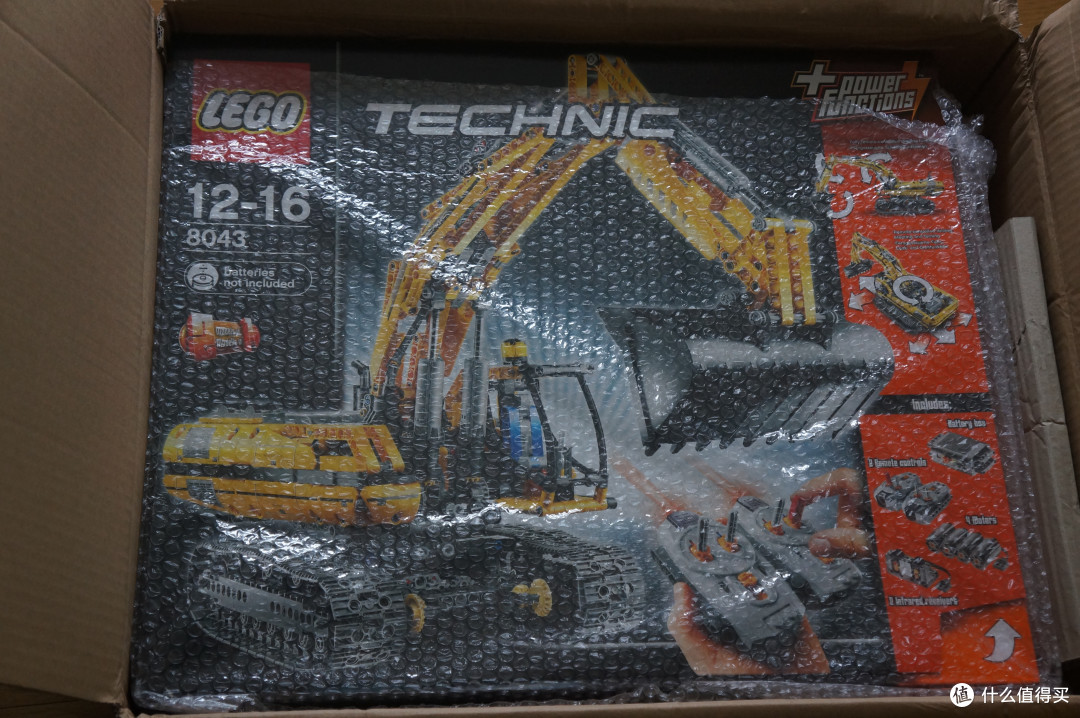 哥也是有挖掘机的人了再晒一单lego8043