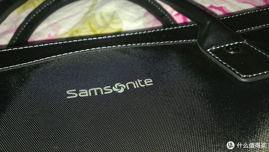 白菜 Samsonite 新秀丽电脑包 黑/卡其双色