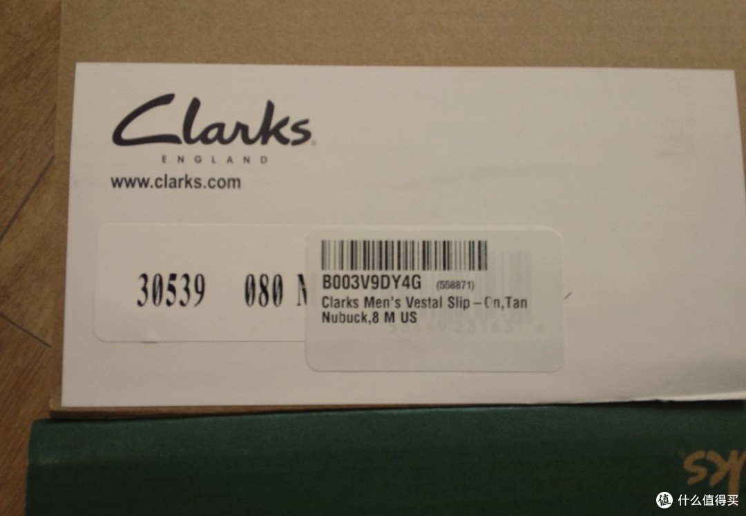 第一次海淘买鞋子,尺码头疼啊!Clarks 男士Vestal一脚蹬休闲皮鞋