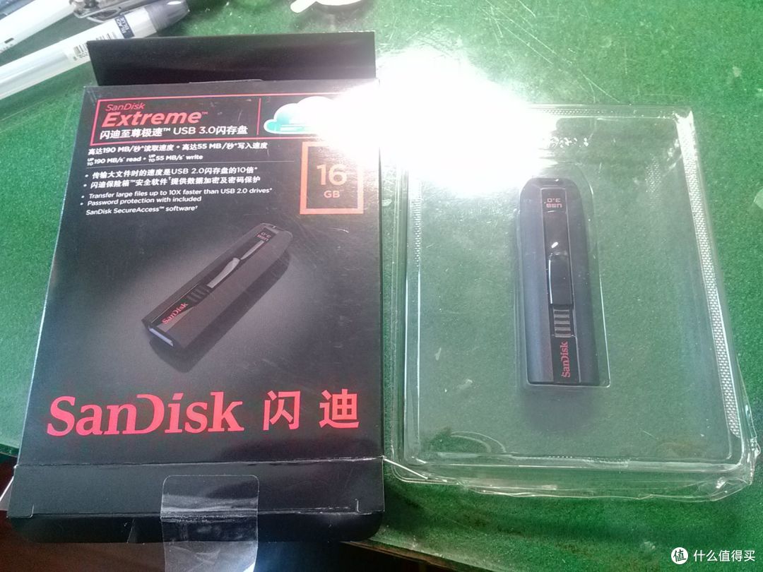 闪迪 Extreme CZ80 16G 优盘 USB3.0