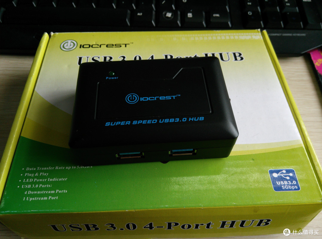 目前最便宜的非山寨带电源的USB 3.0 HUB