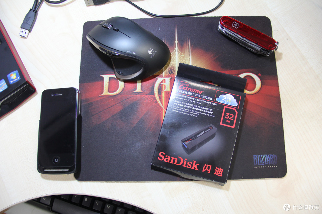 晒129元入的Sandisk 至尊极速 CZ80(32GB)