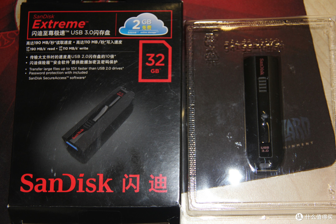 晒129元入的Sandisk 至尊极速 CZ80(32GB)