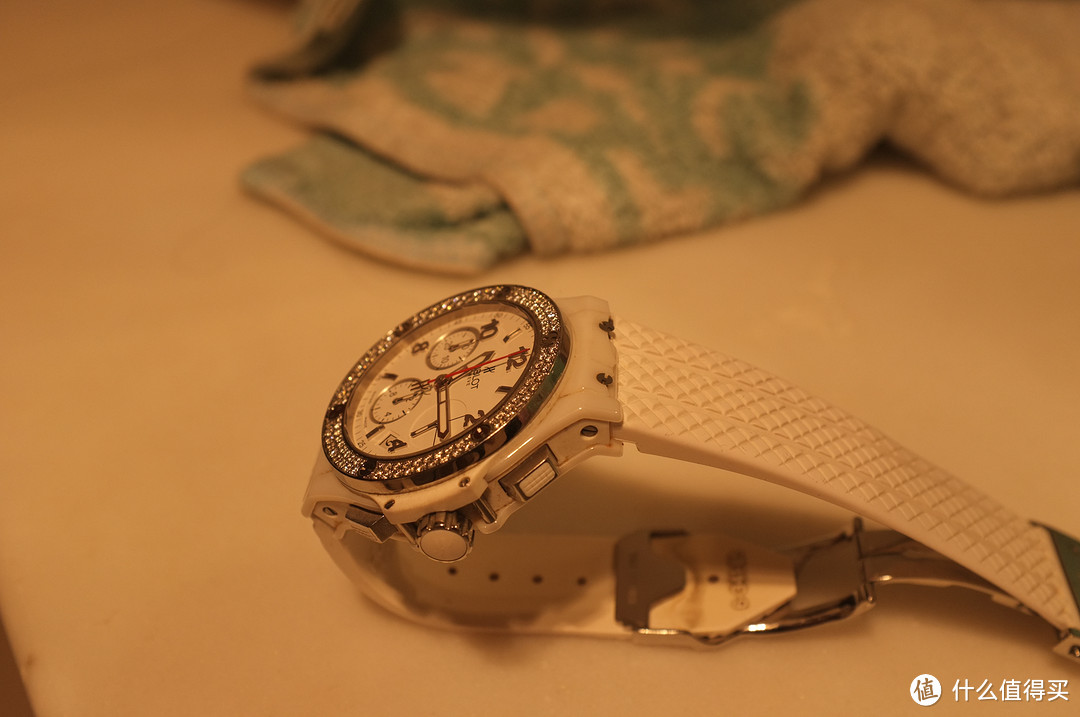 勿手贱，一失手摔坏了一块手表 Hublot Big Bang Aspen Mens Watch 341.CL.230.RW.114