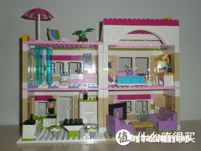 【多图慎点】粉嫩的dream house ——LEGO 3315