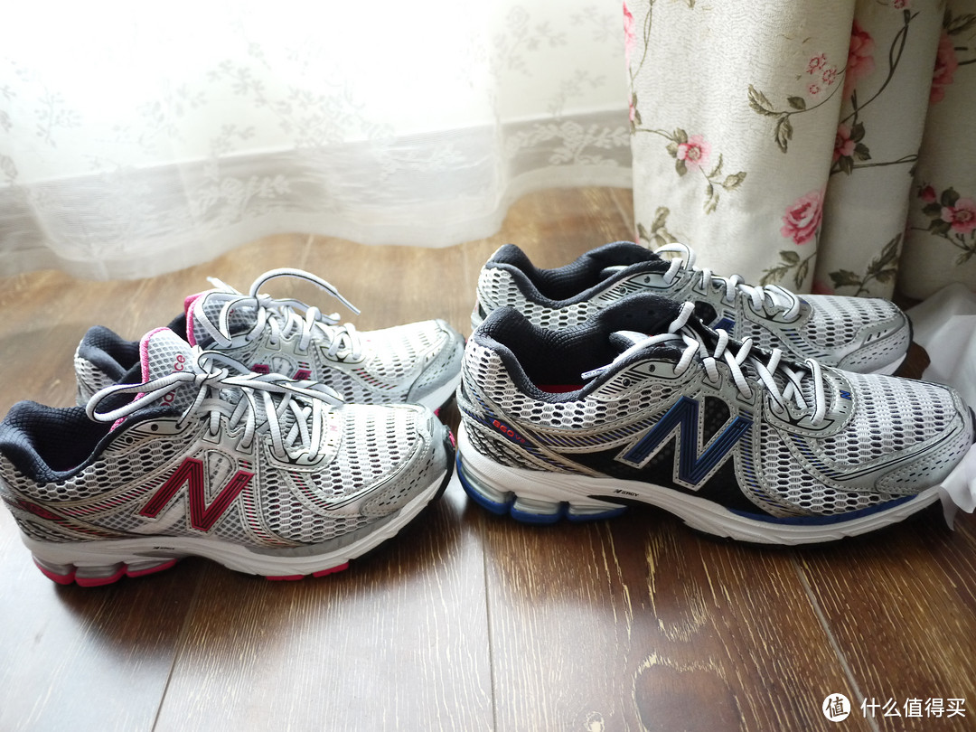 妹纸也来晒跑鞋~New Balance  M860 V2  红丝带特别款