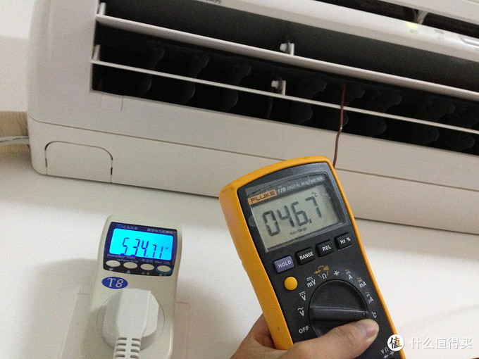 三菱重工空调srkmc35hvb 简单对比测试 空调 什么值得买