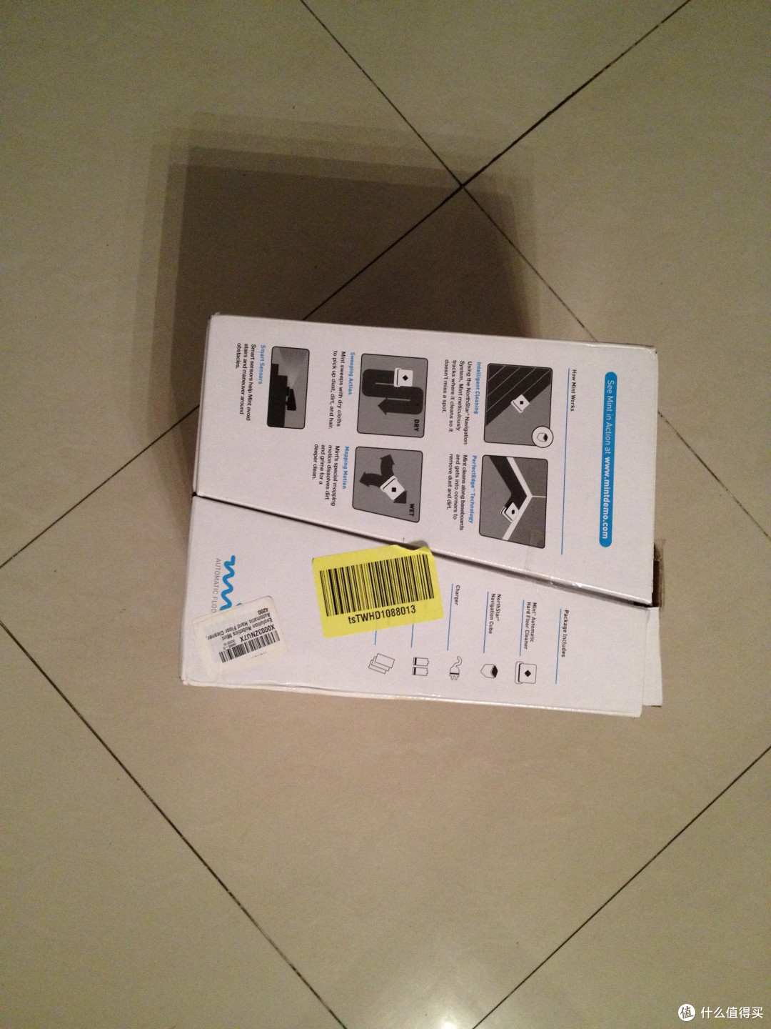 Like New级别Evolution Robotics Mint Cleaner 4200晒单(中文说明书下载)_生活电器_什么值得买