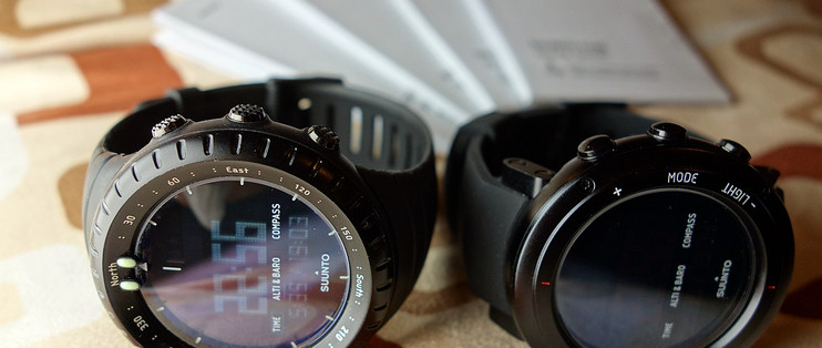 我的松拓“双核”：Suunto Core All Black & Alu Deep Black_运动器材_