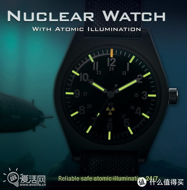 Nuclear Watch核动力手表——有噱头，没危险
