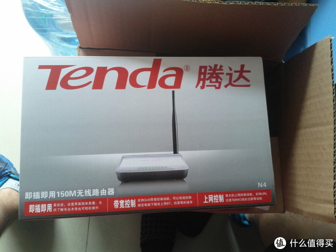 Tenda 腾达 N4 150M 无线路由器 晒单啦!!!