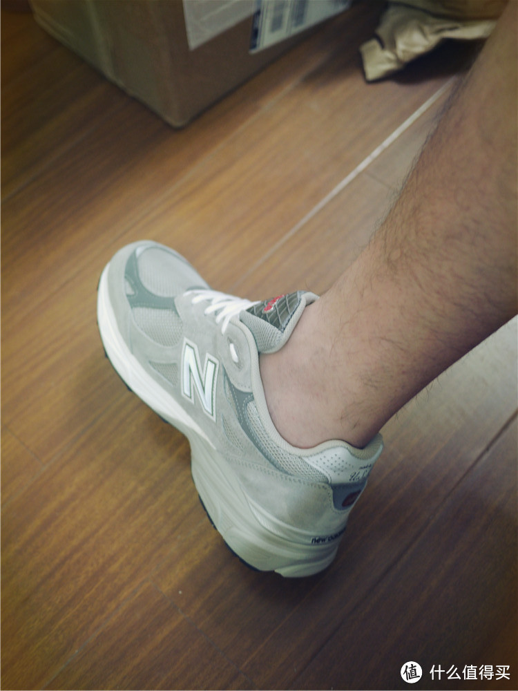 晒晒刚收到的 new balance 新百伦 M990和GNC 3for25