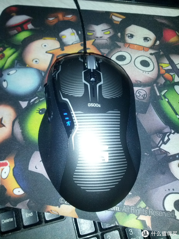 罗技售后换新的 Logitech 罗技 G500s 游戏鼠标