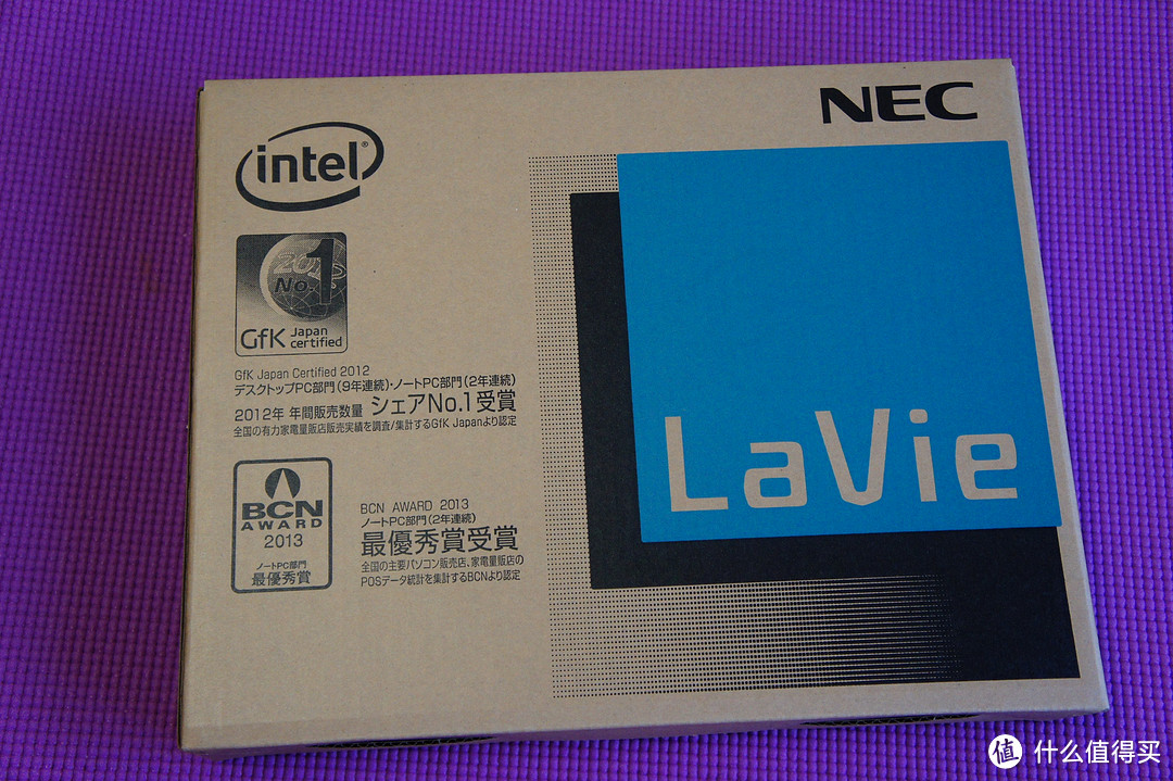 13.3寸世界最轻。NEC PC LZ550MSS LaVie Z开箱