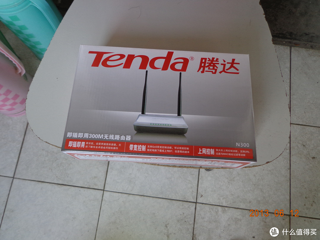 tenda 腾达 N300 300M 路由器 39RMB到手