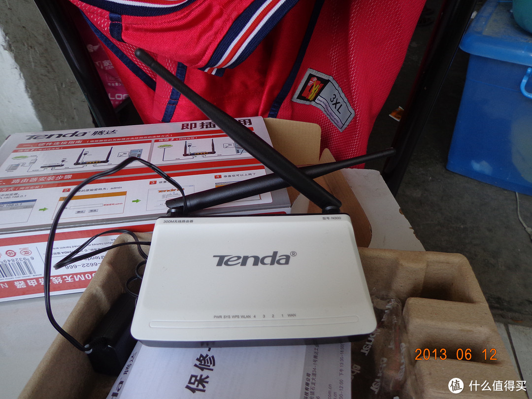 tenda 腾达 N300 300M 路由器 39RMB到手