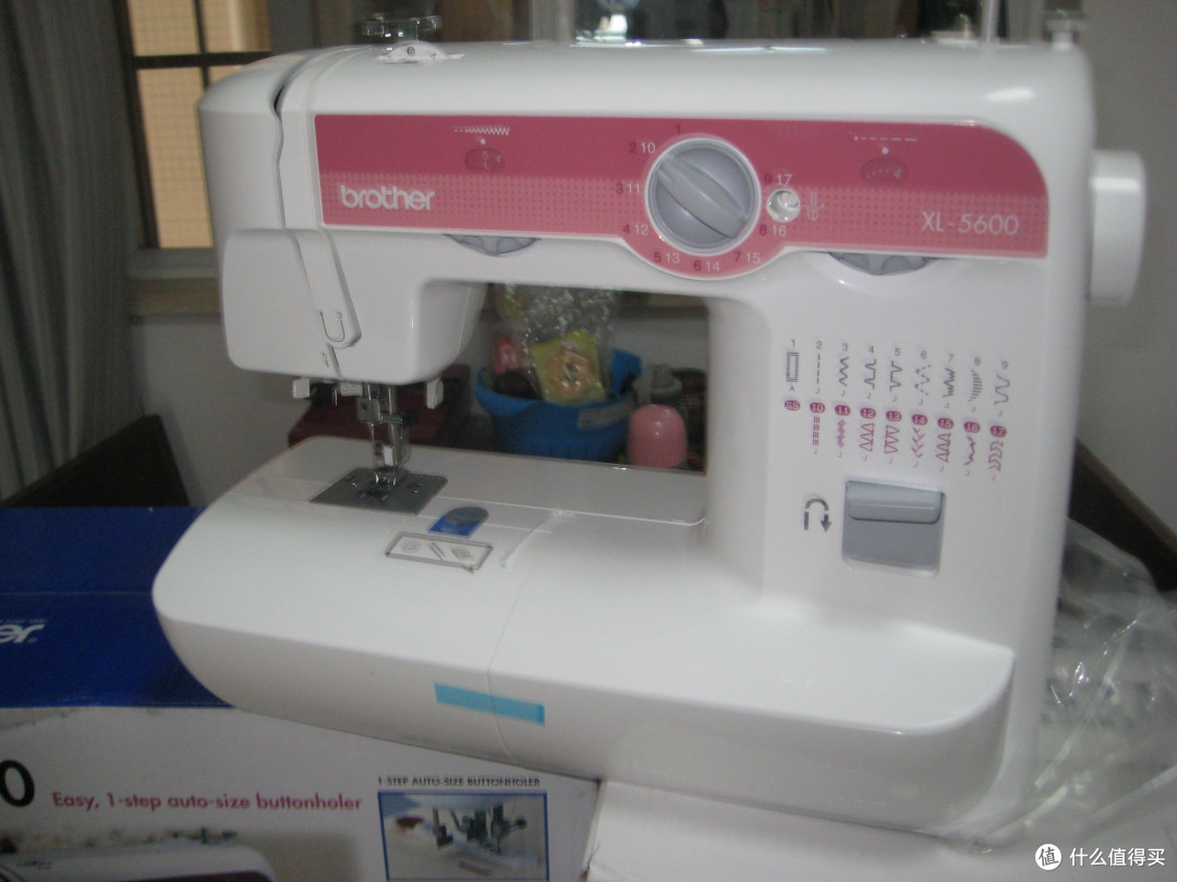 京东的 brother 兄弟 家用电动 多功能缝纫机 xl-5600 到货啦