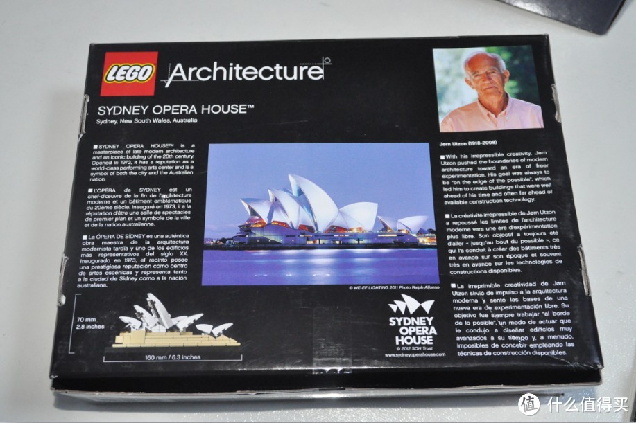 LEGO 乐高 21012 建筑系列 悉尼歌剧院