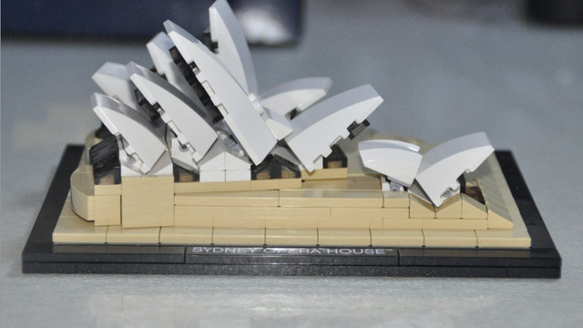 单反毁一生,lego穷三代 篇一:lego 乐高 21012 建筑系列 悉尼歌剧院