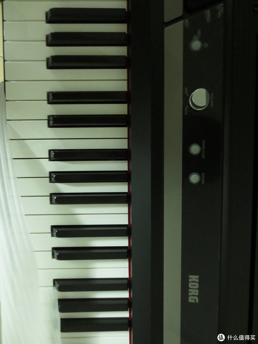 苦逼程序猿晒 KORG 科音 SP-180 BK 88键数码钢琴，附开箱多图