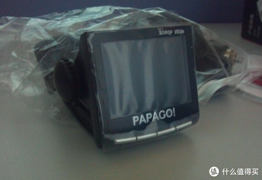 晒个392元的 PAPAGO!  研勤科技 P1W 超广角行车记录器（2.4寸）  