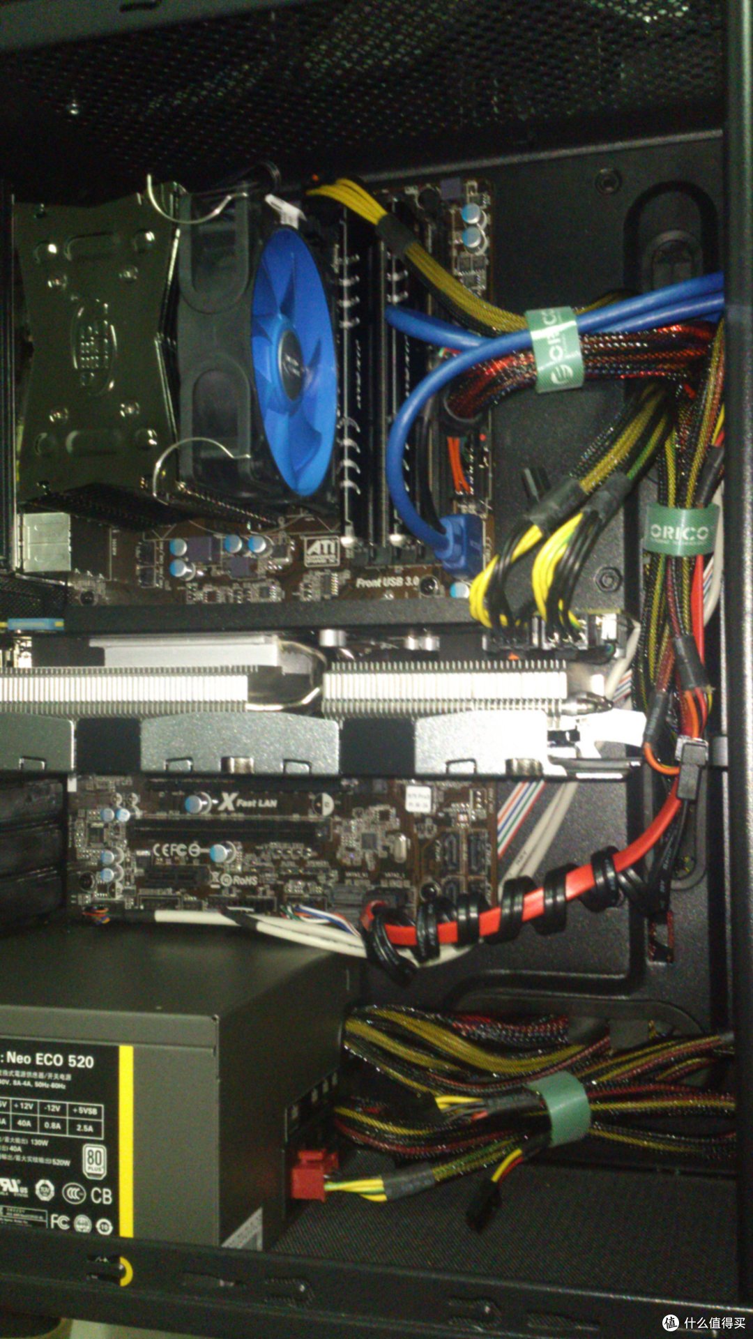 新装电脑~正好买了主站推得BenQ X270 游戏机箱