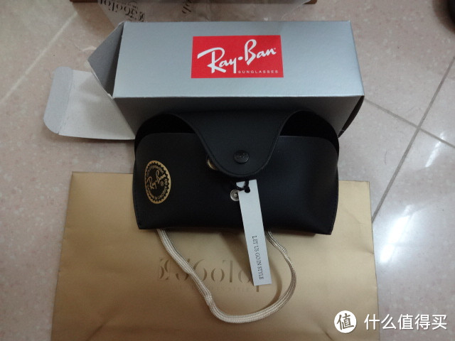 帮同事买的奢侈品 RAY-BAN 雷朋 3470E 黑色金属框黑色板材镜腿太阳镜