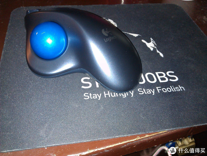 奇葩鼠标 Logitech 罗技m570 无线轨迹球鼠标1大洋入手 吼吼 电脑外设 什么值得买