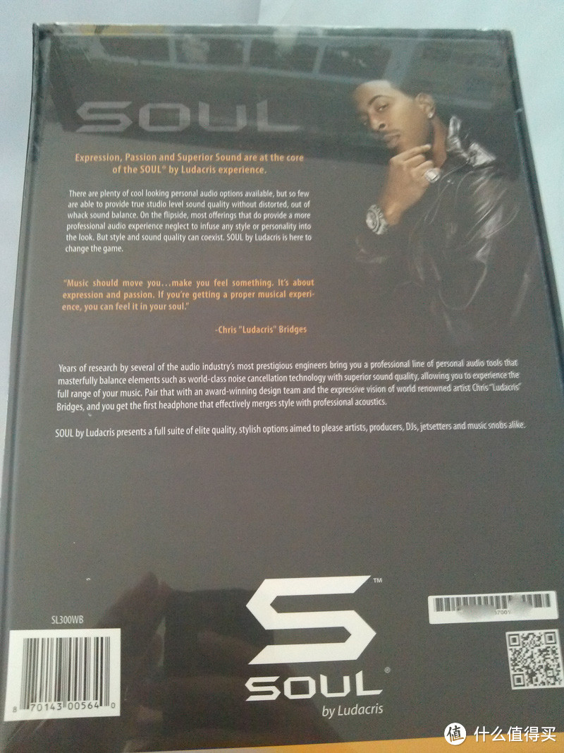 SOUL by Ludacris SL300WB 主动降噪耳机