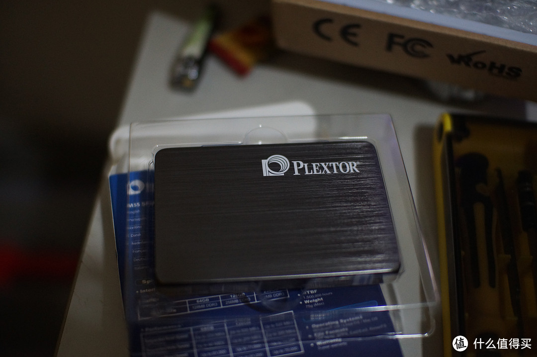 抛砖引玉，晒一下前两天买的 Plextor 浦科特 PX-128M5S 128G SSD 固态硬盘和安装到神舟K480N的过程