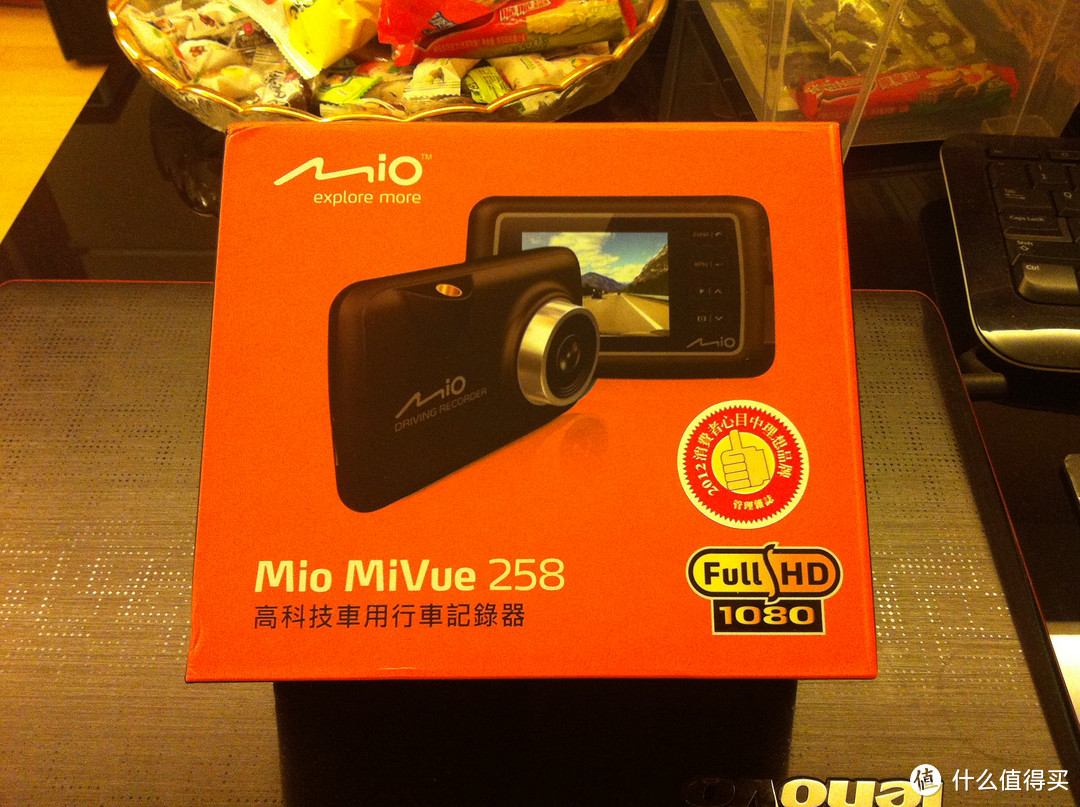 到货鸟！！！Mio 宇达电通 MiVue 258 高科技车用 行车记录仪