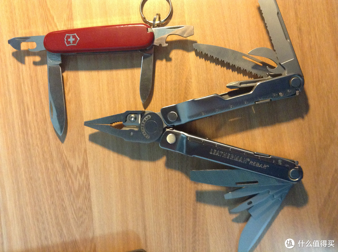 缩小版的 super tool 300——Leatherman 莱泽曼 Rebar 多功能工具钳 到手试玩