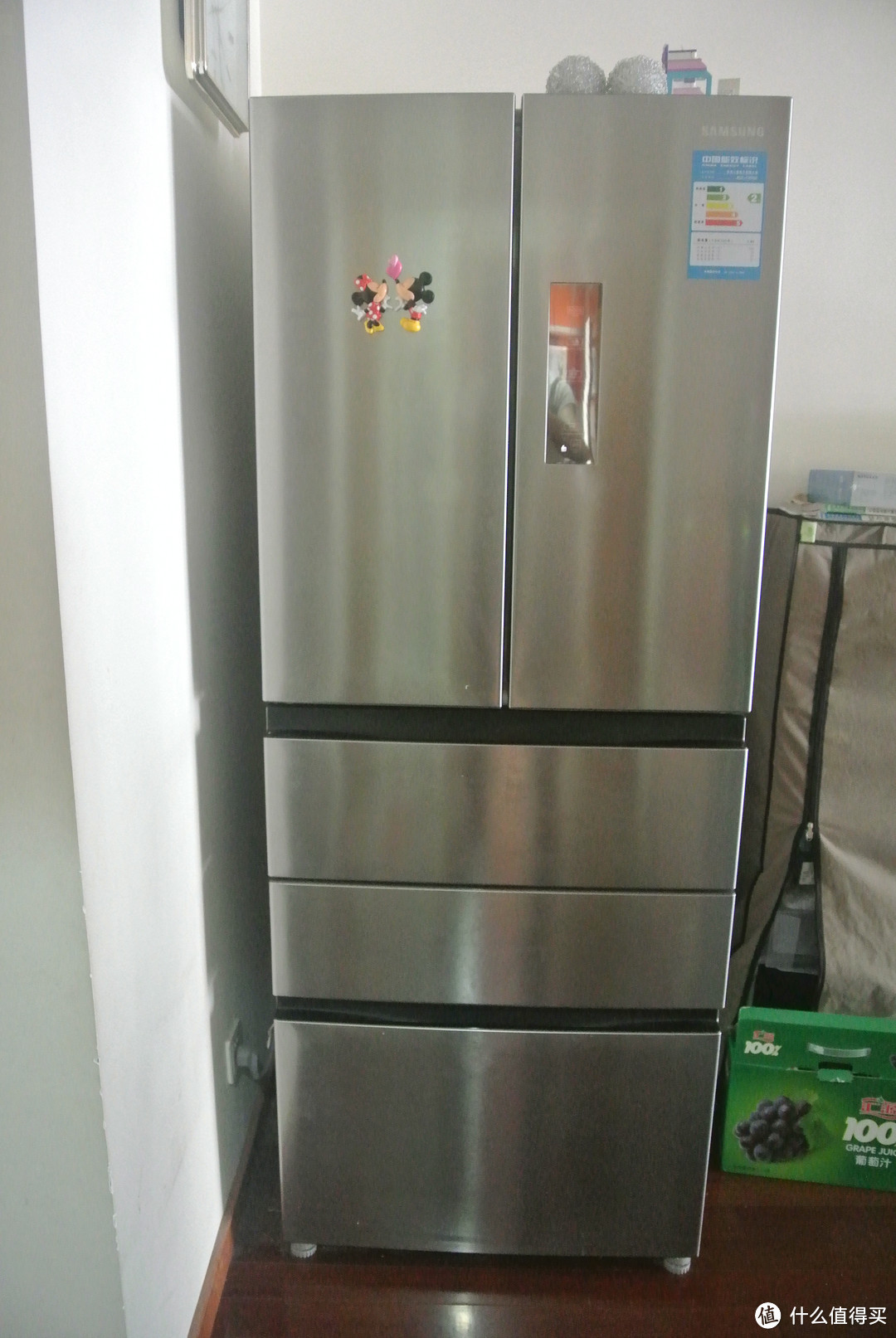 SAMSUNG 三星 BCD-410DPISL1 五门冰箱 够大！