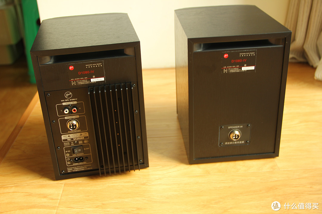 HiVi 惠威 D1080-IV 2.0声道多媒体音箱，新鲜的~刚出炉哦~~大神求指教~~