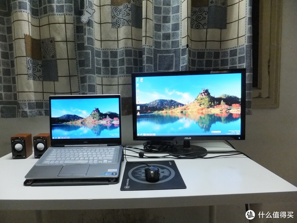 闲来无事，晒下 ASUS 华硕 VS239HR 23英寸 LED背光IPS面板宽屏液晶显示器