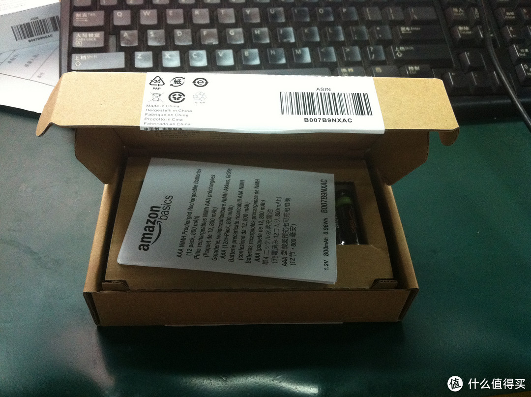 AmazonBasics 亚马逊倍思 充电电池