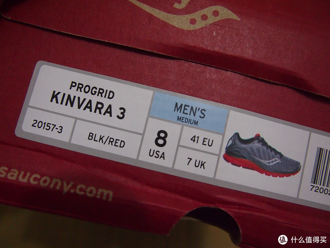 看到今晚又爆料，晒首次海淘 Saucony 索康尼 Kinvara 3 男款跑鞋