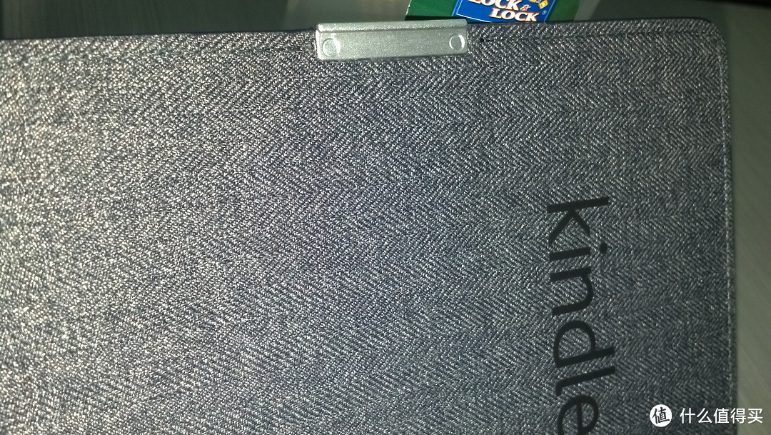 刚刚到货的 Kindle PaperWhite 墨水蓝色 原装套
