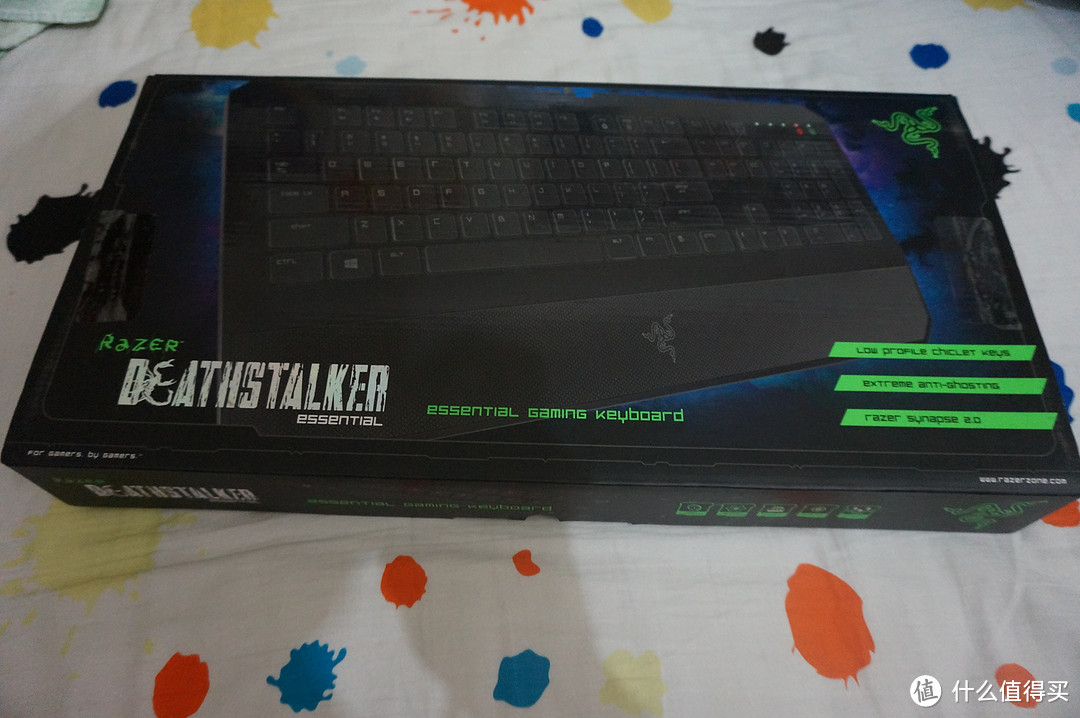 晒 Razer DeathStalker 噬魂金蝎 标准版 游戏键盘