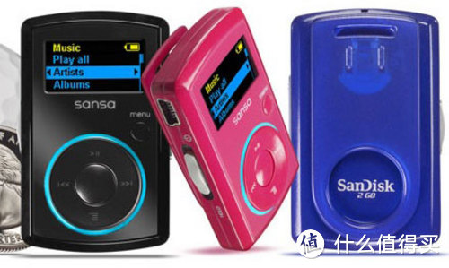 谈谈神器 SanDisk  闪迪 Sansa系列 MP3播放器